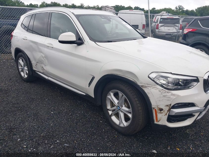 2020 BMW X3 Sdrive30I VIN: 5UXTY3C05L9B96862 Lot: 40058633