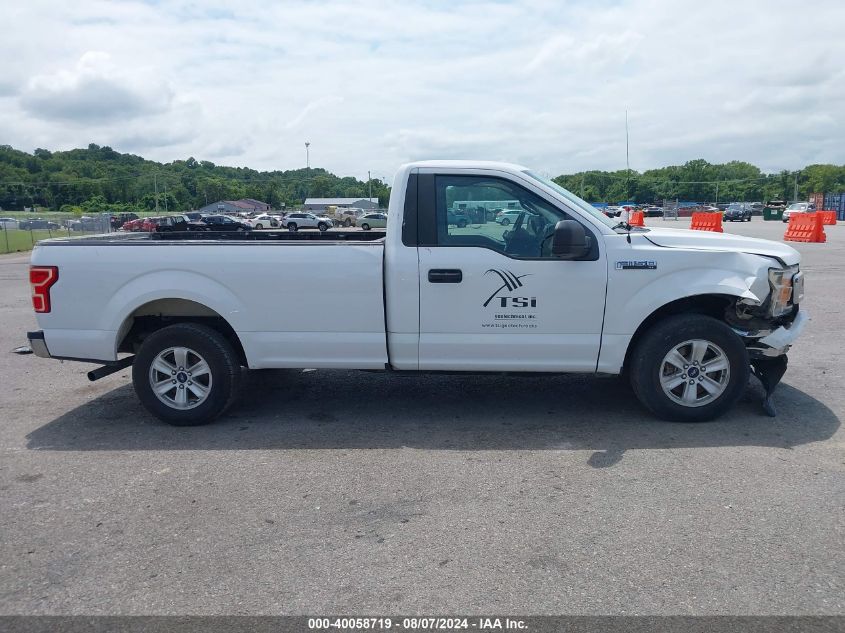 2019 Ford F-150 Xl VIN: 1FTMF1C53KKD59783 Lot: 40058719