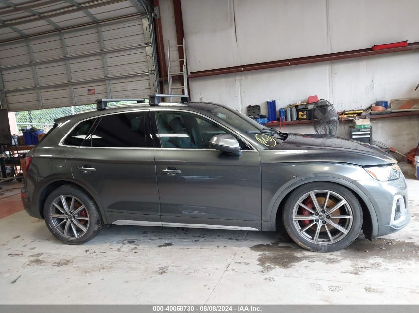 2024 Audi Sq5 Premium Plus Tfsi Quattro Tiptronic VIN: WA1B4AFY8R2051225 Lot: 40058730