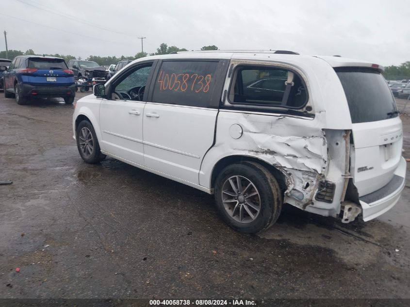 2017 Dodge Grand Caravan Sxt VIN: 2C4RDGCG9HR859246 Lot: 40058738