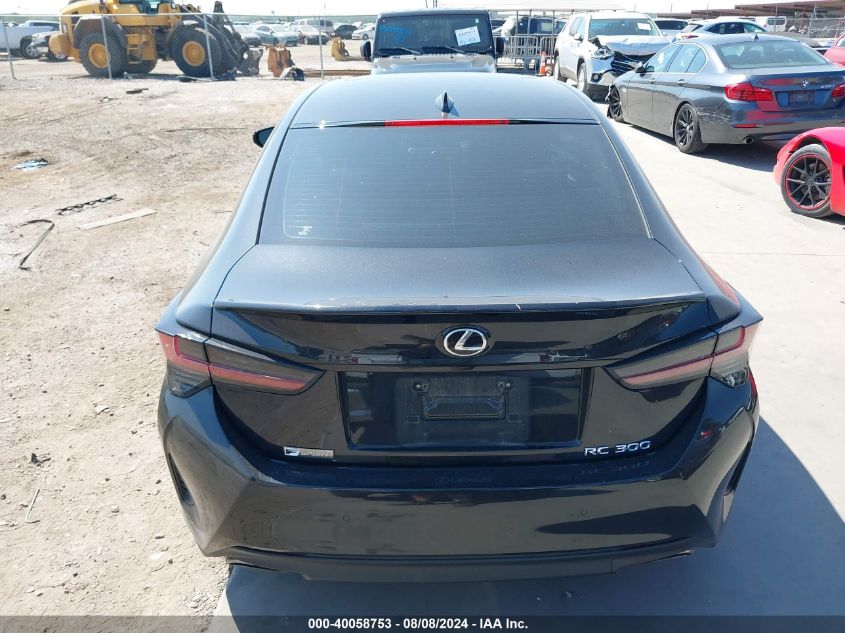 2021 Lexus Rc 300 F Sport VIN: JTHGA5BC7M5011410 Lot: 40058753