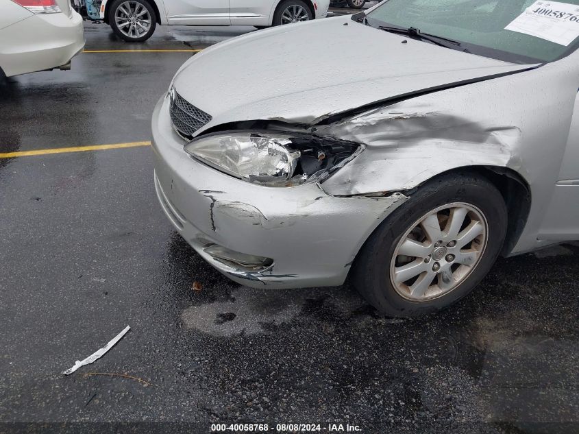 2004 Toyota Camry Le/Xle/Se VIN: 4T1BE32K74U849482 Lot: 40058768