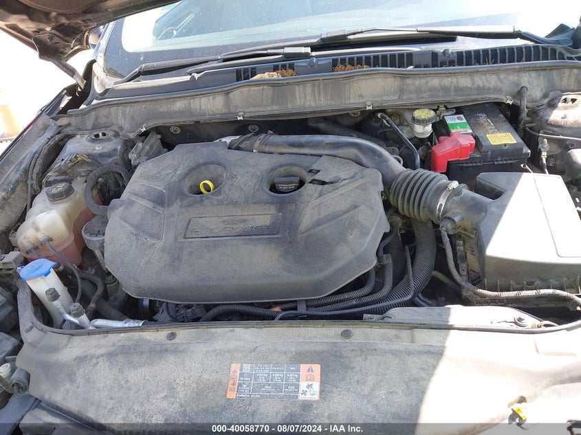 2016 Ford Fusion Titanium VIN: 3FA6P0K98GR114586 Lot: 40058770