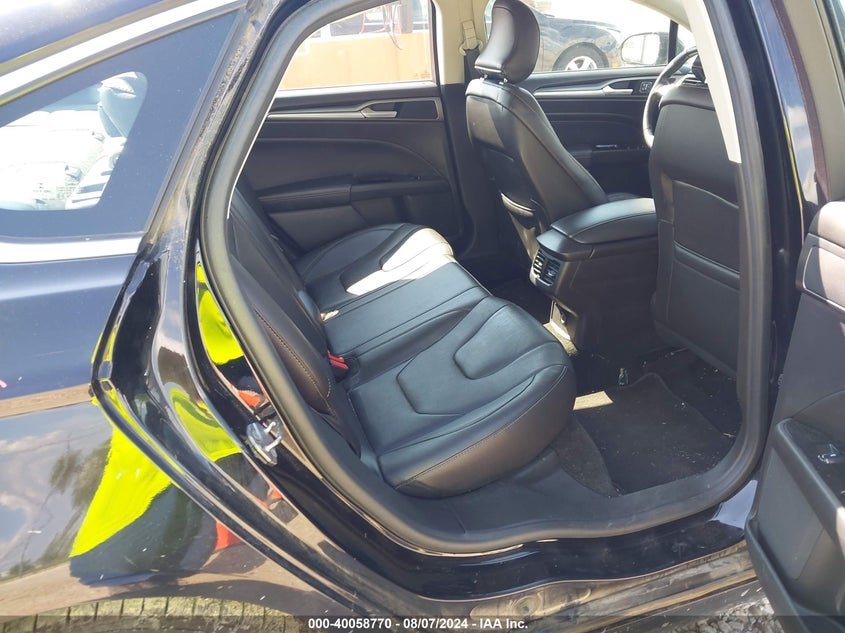 2016 Ford Fusion Titanium VIN: 3FA6P0K98GR114586 Lot: 40058770