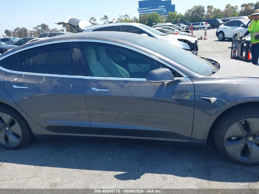 2019 Tesla Model 3 Long Range/Mid Range/Standard Range/Standard Range Plus VIN: 5YJ3E1EA1KF312483 Lot: 40058775