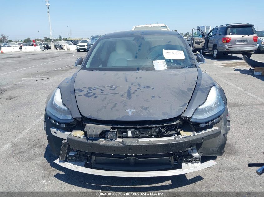 2019 Tesla Model 3 Long Range/Mid Range/Standard Range/Standard Range Plus VIN: 5YJ3E1EA1KF312483 Lot: 40058775