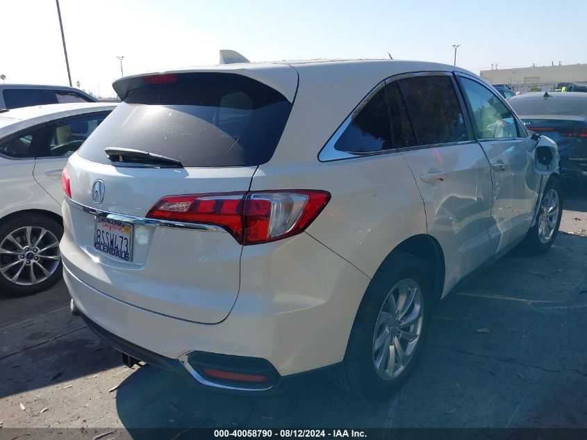 2017 Acura Rdx Technology Acurawatch Plus Packages/W/Technology Package VIN: 5J8TB3H56HL014568 Lot: 40058790