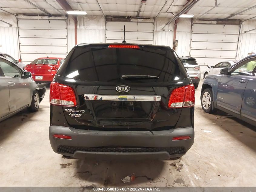 2013 Kia Sorento Lx VIN: 5XYKTDA64DG418619 Lot: 40058815