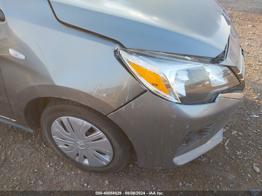 2021 Mitsubishi Mirage Es/Le/Carbonite Edition VIN: ML32AUHJ5MH013959 Lot: 40058829