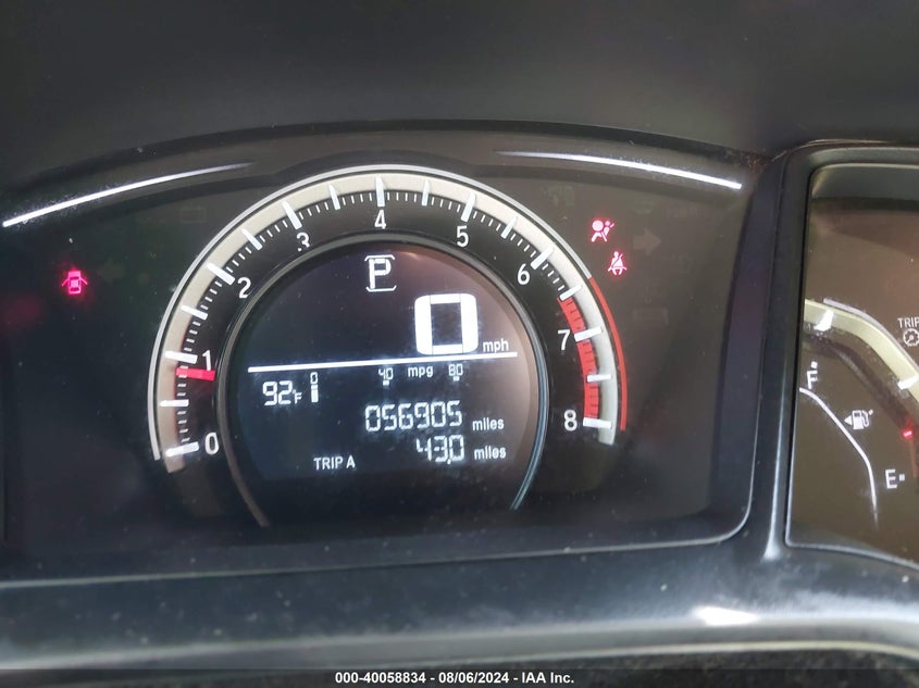 2017 HONDA CIVIC SPORT - SHHFK7H40HU410815