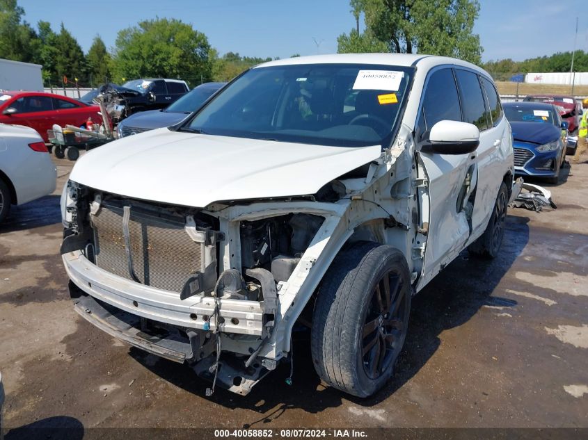 2017 Honda Pilot Ex VIN: 5FNYF5H30HB021036 Lot: 40058852