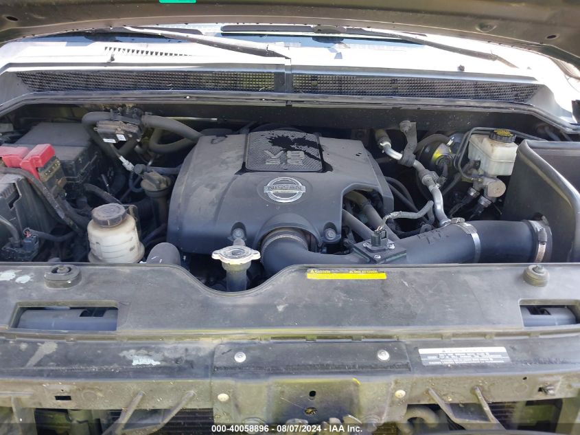 2010 Nissan Titan Se VIN: 1N6AA0EC1AN312303 Lot: 40058896