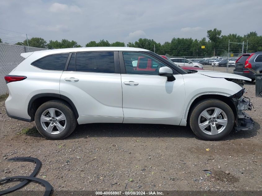 2023 Toyota Highlander L/Le/Xle/Limited/Platinum/Xse VIN: 5TDKDRAH8PS503904 Lot: 40058907