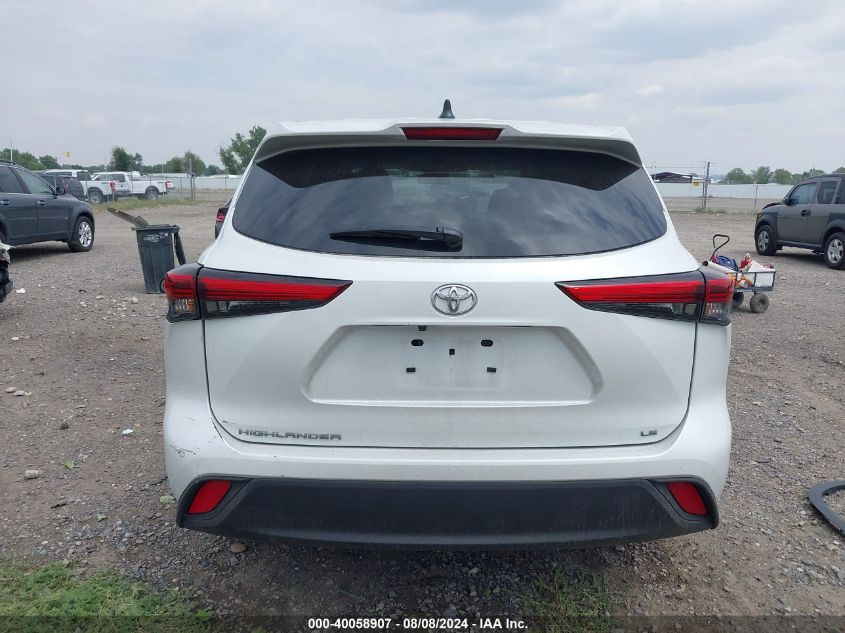 2023 Toyota Highlander L/Le/Xle/Limited/Platinum/Xse VIN: 5TDKDRAH8PS503904 Lot: 40058907