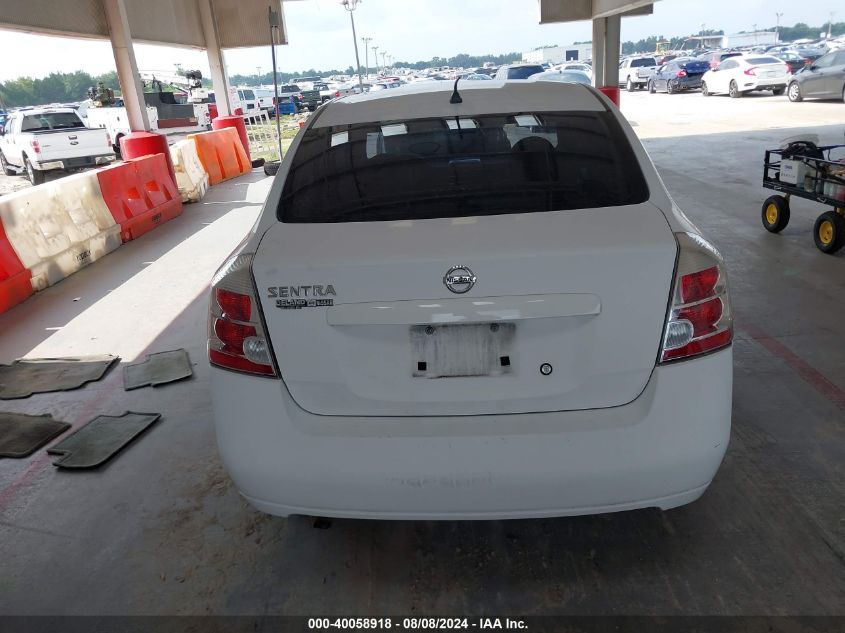 2009 Nissan Sentra 2.0/2.0S/2.0Sl VIN: 3N1AB61E59L614282 Lot: 40058918