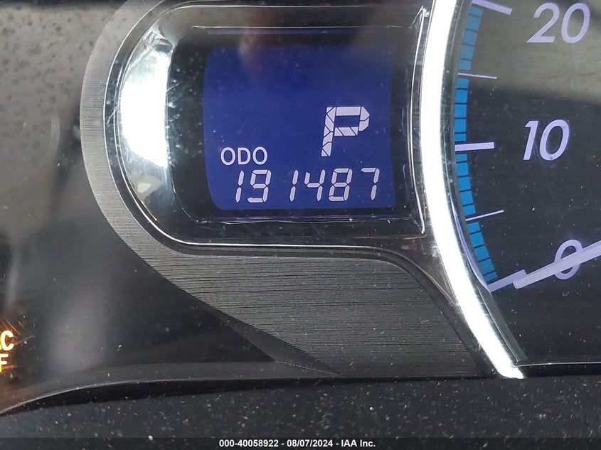 2012 Toyota Sienna Xle V6 8 Passenger VIN: 5TDYK3DC0CS250343 Lot: 40058922