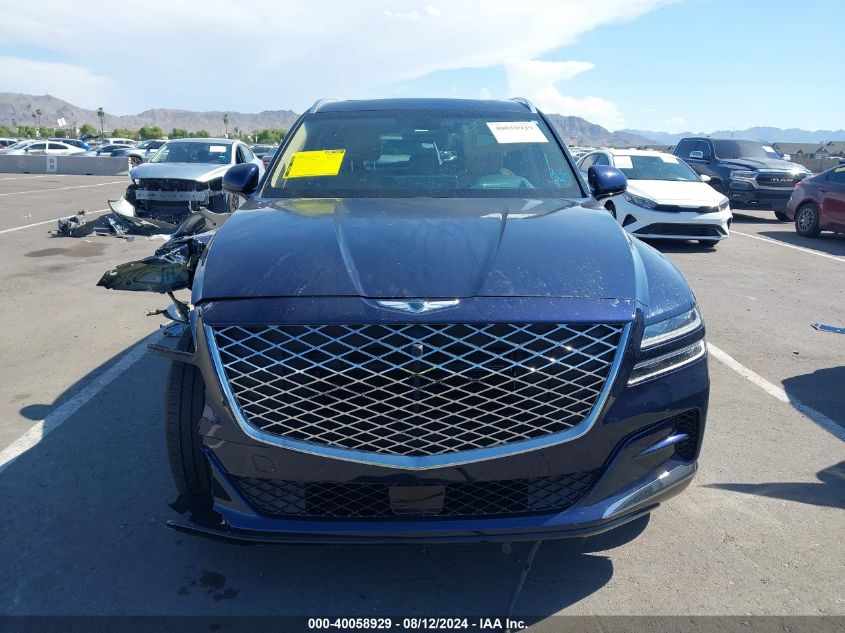 2021 Genesis Gv80 3.5T Awd VIN: KMUHCESCXMU062645 Lot: 40058929