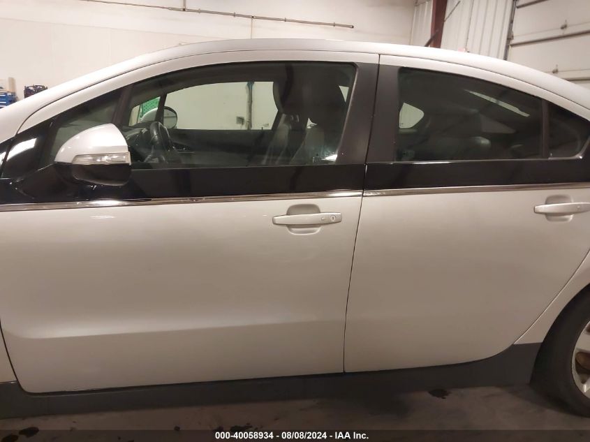 2012 Chevrolet Volt VIN: 1G1RB6E44CU113004 Lot: 40058934