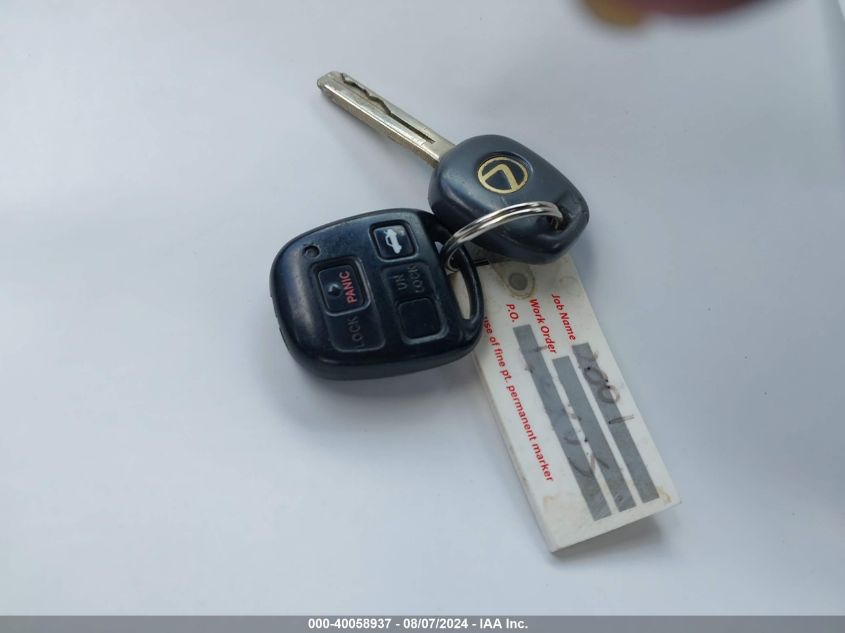 2001 Lexus Is 300 VIN: JTHBD182210028276 Lot: 40058937