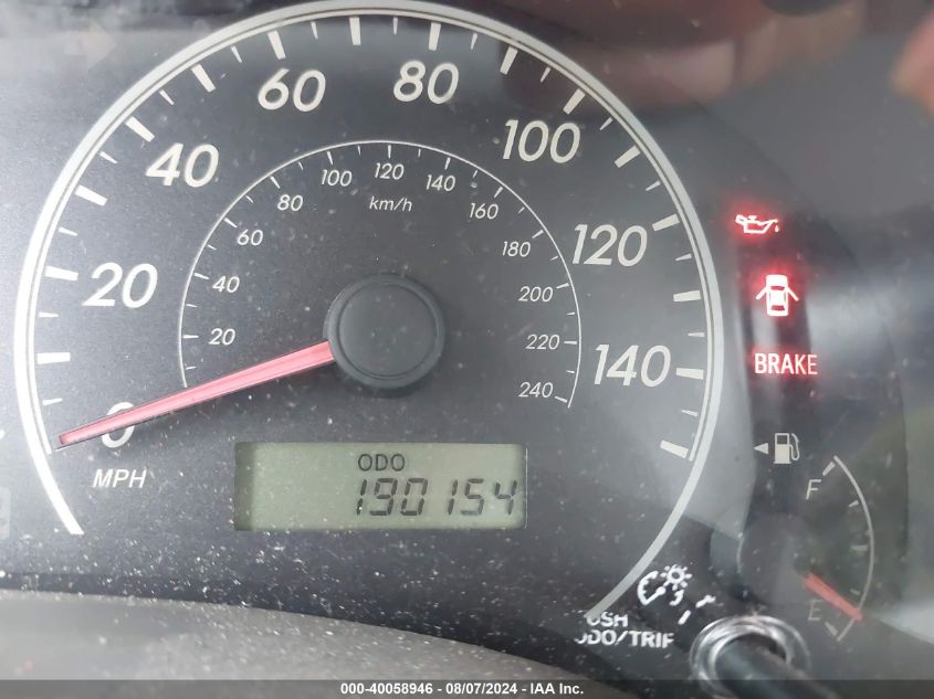 2010 Toyota Corolla Le VIN: JTDBU4EE8AJ061889 Lot: 40058946