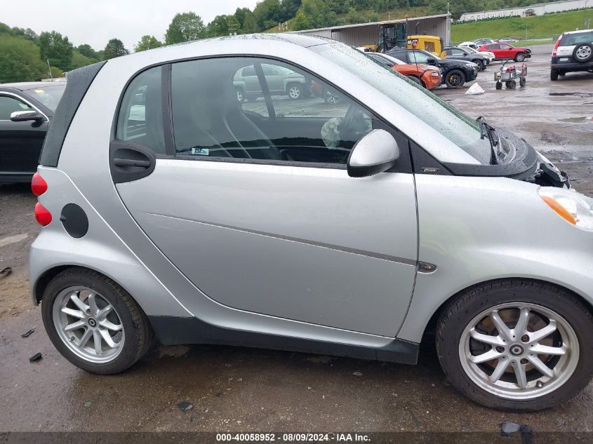 2008 Smart Fortwo Passion/Pure VIN: WMEEJ31X78K088370 Lot: 40058952