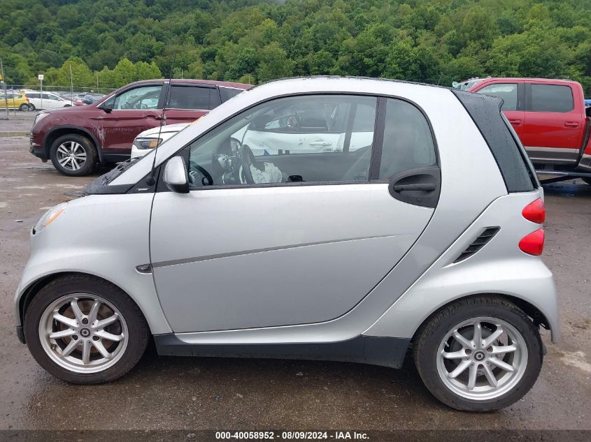 2008 Smart Fortwo Passion/Pure VIN: WMEEJ31X78K088370 Lot: 40058952