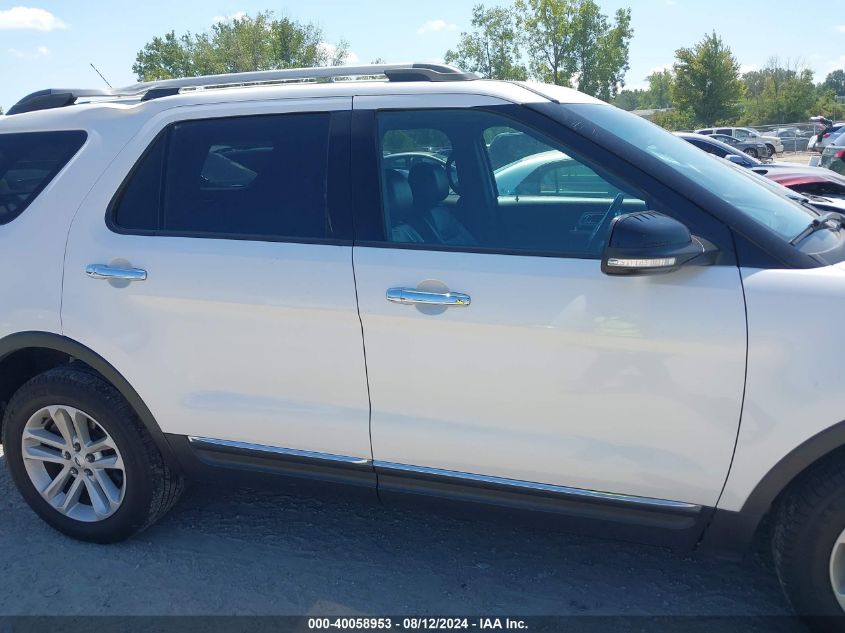 2014 Ford Explorer Xlt VIN: 1FM5K8D87EGA16642 Lot: 40058953