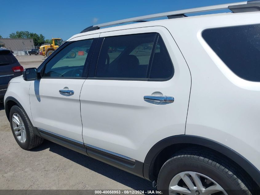 2014 Ford Explorer Xlt VIN: 1FM5K8D87EGA16642 Lot: 40058953