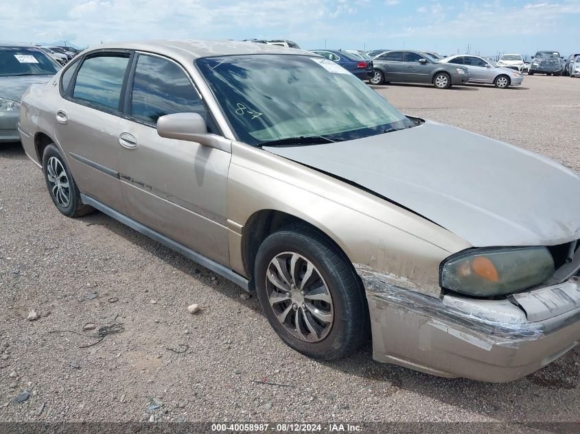 2003 Chevrolet Impala VIN: 2G1WF52E539120359 Lot: 40058987