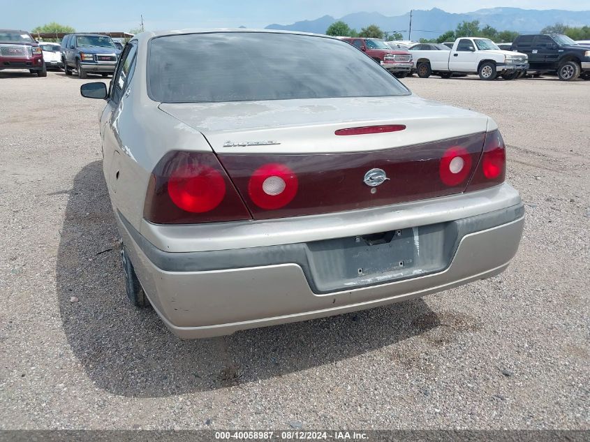 2003 Chevrolet Impala VIN: 2G1WF52E539120359 Lot: 40058987