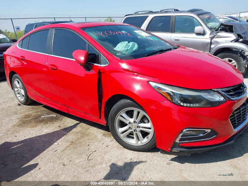 2017 Chevrolet Cruze Lt Auto VIN: 1G1BE5SM0H7121596 Lot: 40058997