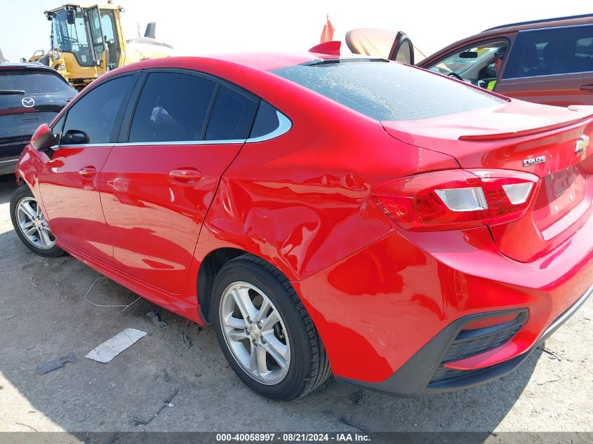 2017 Chevrolet Cruze Lt VIN: 1G1BE5SM0H7121596 Lot: 40058997