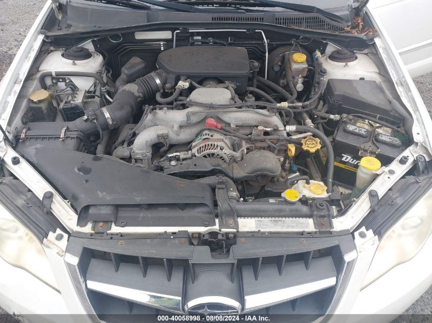 2008 Subaru Outback 2.5I Limited/2.5I Limited L.l. Bean Edition VIN: 4S4BP62CX87339667 Lot: 40058998