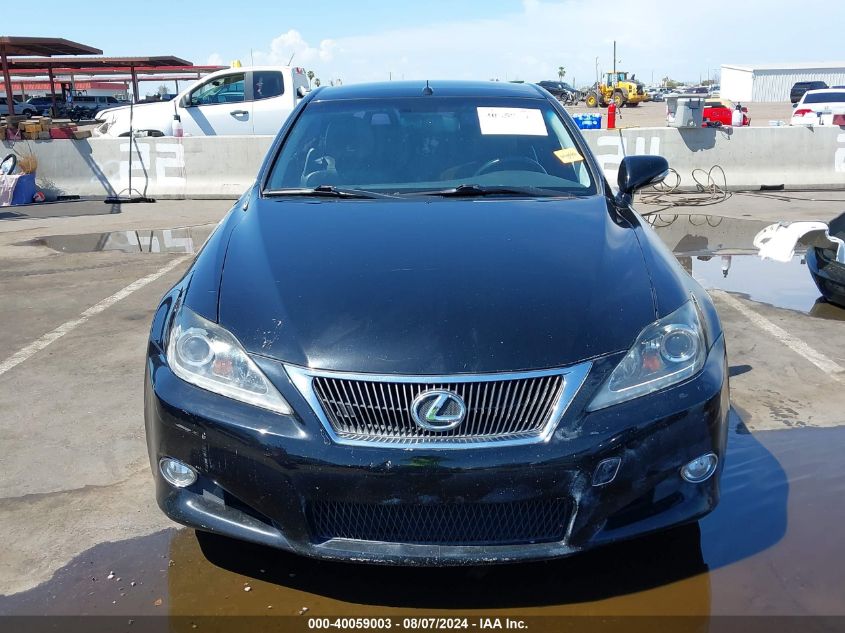 2011 Lexus Is 350C VIN: JTHFE2C20B2505272 Lot: 40059003