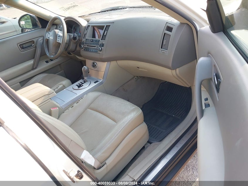 2004 Infiniti Fx35 VIN: JNRAS08W24X225055 Lot: 40059033