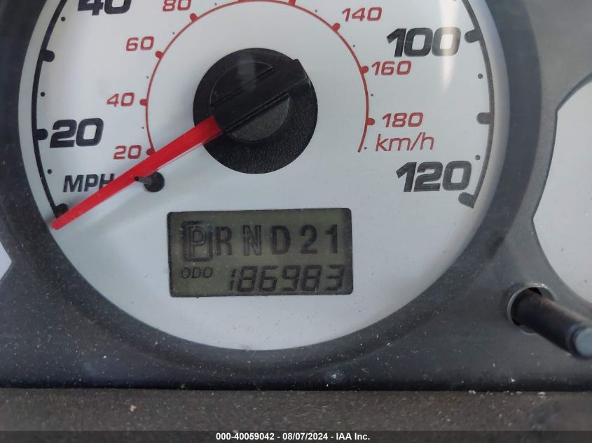 2001 Ford Escape Xls VIN: 1FMYU011X1KB14796 Lot: 40059042