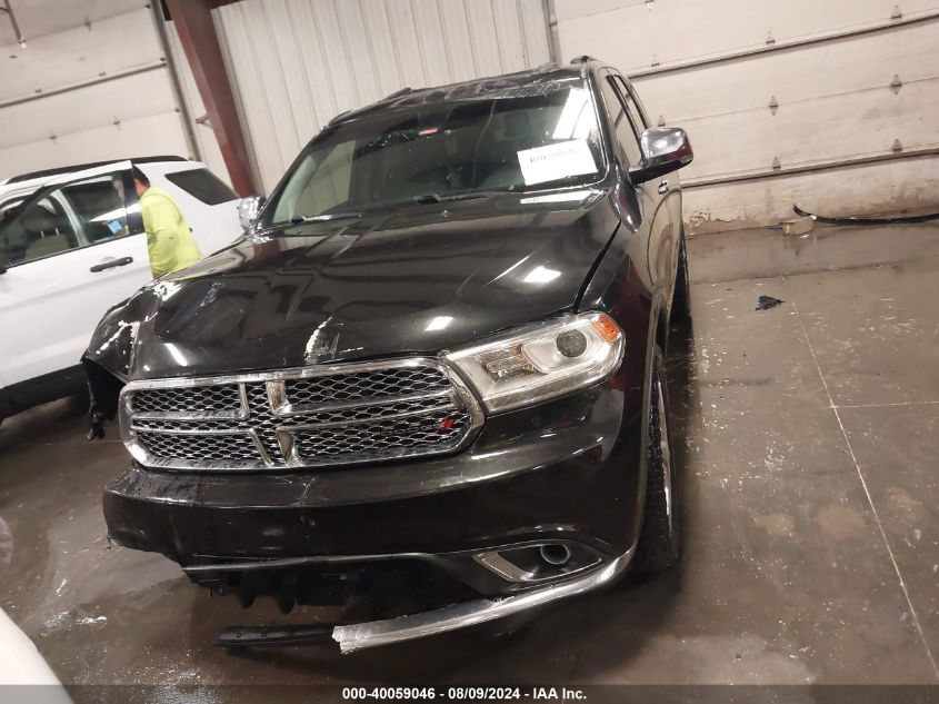 2014 Dodge Durango Citadel VIN: 1C4RDJEG7EC591988 Lot: 40059046