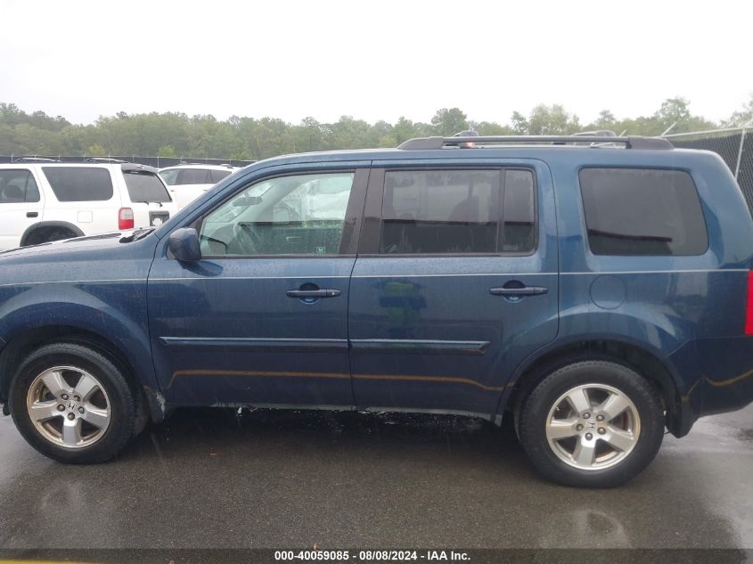 2009 Honda Pilot Exl VIN: 5FNYF48649B013477 Lot: 40059085