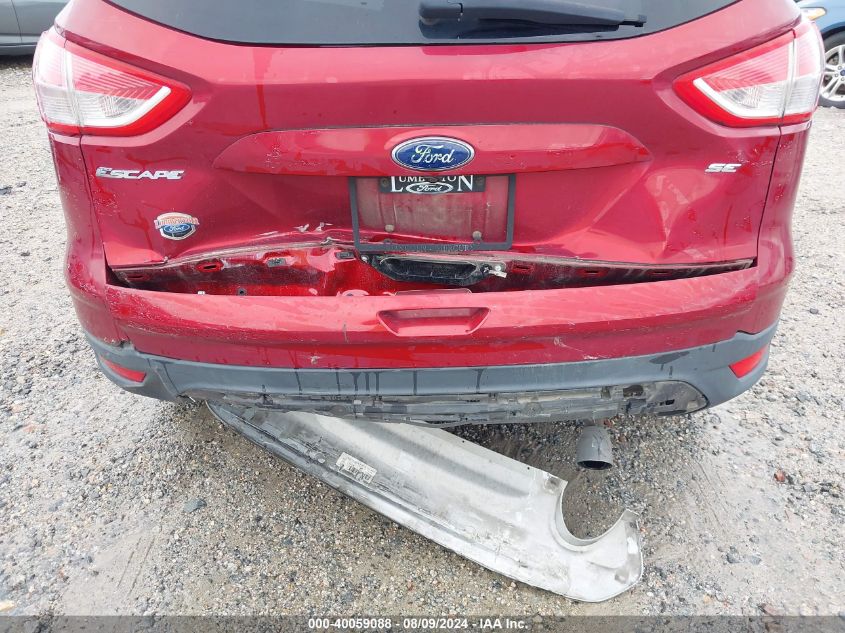 2016 FORD ESCAPE SE - 1FMCU0G70GUB51987