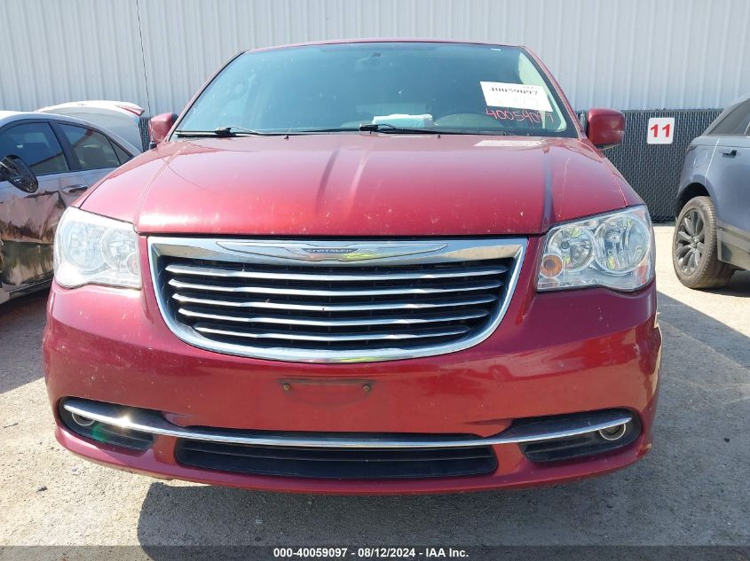 2C4RC1BG5GR111612 2016 Chrysler Town & Country Touring