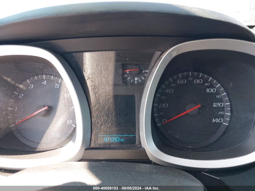 2015 Chevrolet Equinox Ls VIN: 2GNALAEK0F6134249 Lot: 40059103