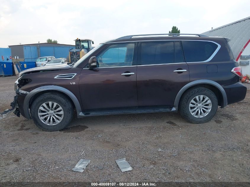 2018 Nissan Armada Sv VIN: JN8AY2NC0J9552529 Lot: 40059107