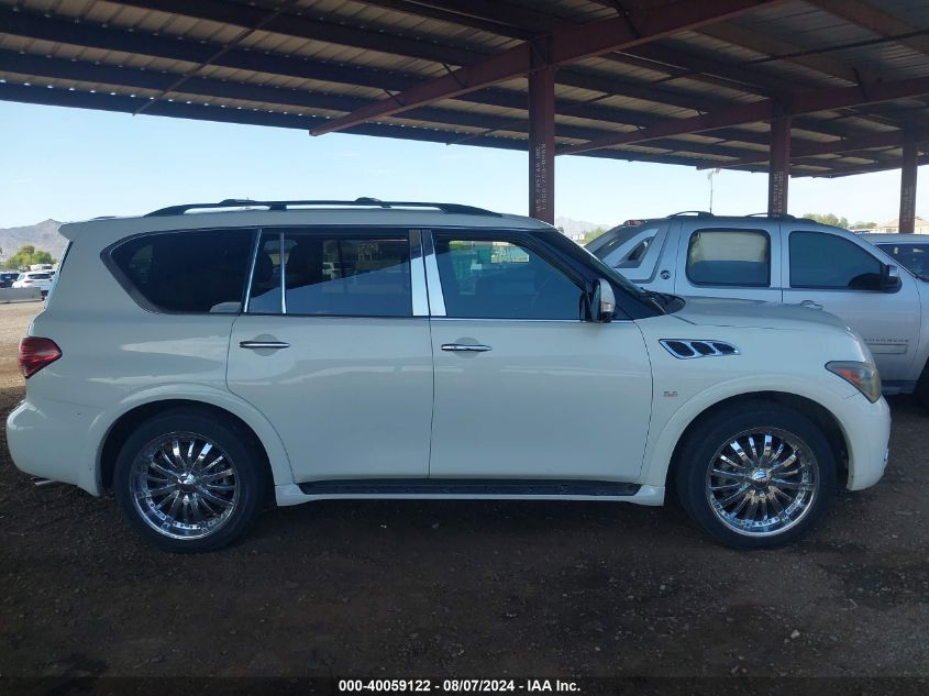 2014 Infiniti Qx80 VIN: JN8AZ2NF0E9553581 Lot: 40059122