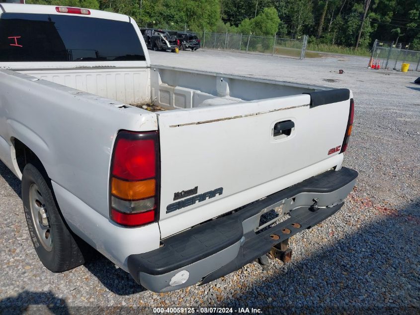 2007 GMC Sierra 1500 Classic Work Truck VIN: 3GTEC14V87G157239 Lot: 40059125