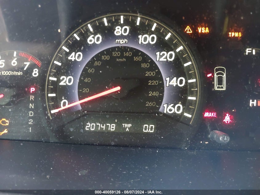 2007 Honda Odyssey Lx VIN: 5FNRL38277B039802 Lot: 40059126