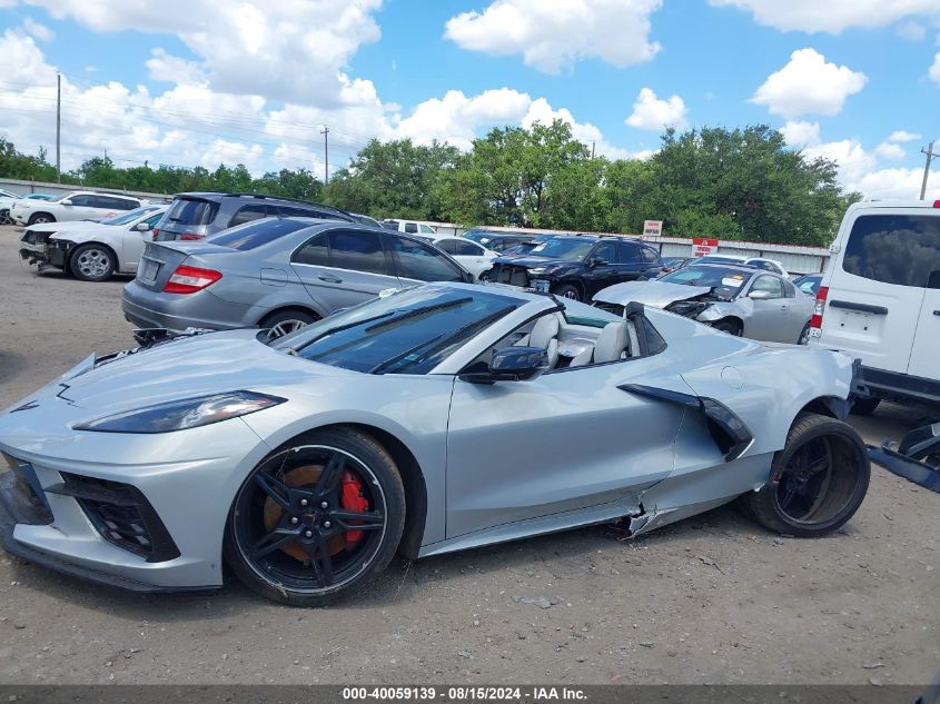 2021 Chevrolet Corvette Stingray Rwd 3Lt VIN: 1G1YC3D41M5104460 Lot: 40059139