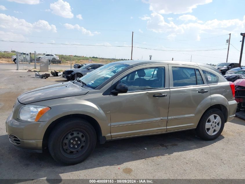 2008 Dodge Caliber Se VIN: 1B3HB28B98D645203 Lot: 40059153