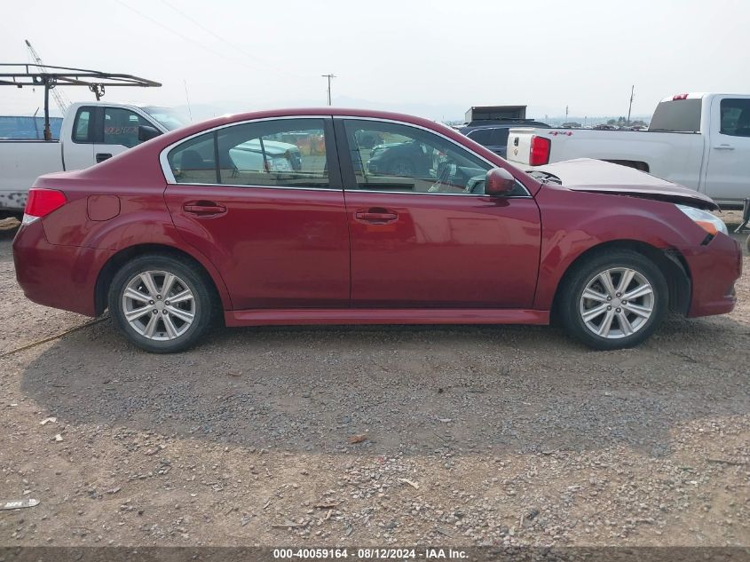 2011 Subaru Legacy 2.5I Premium VIN: 4S3BMBC67B3211643 Lot: 40059164