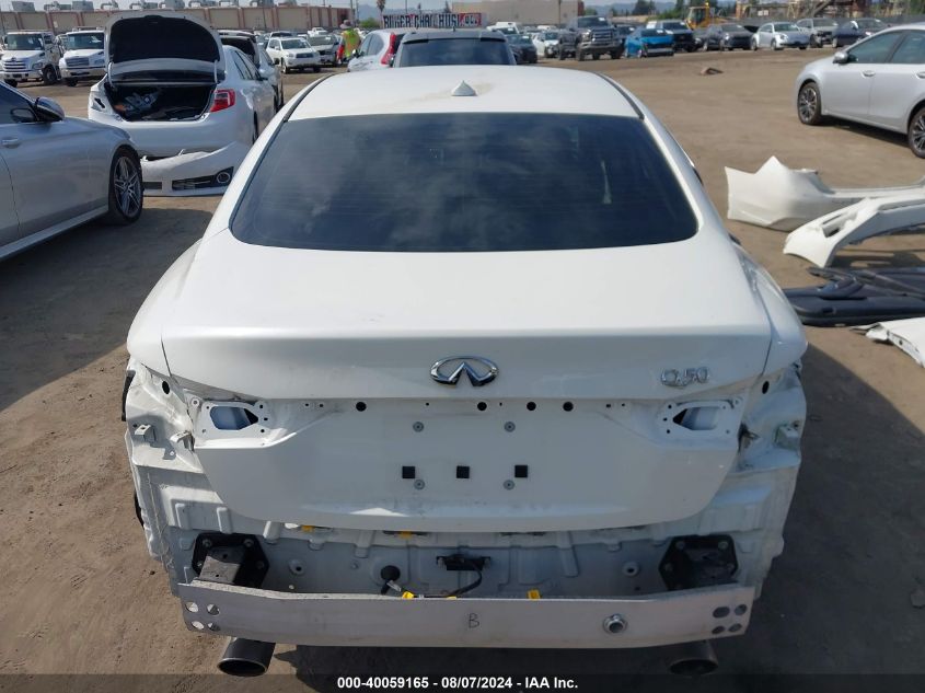 2019 Infiniti Q50 3.0T Luxe VIN: JN1EV7AP8KM514771 Lot: 40059165