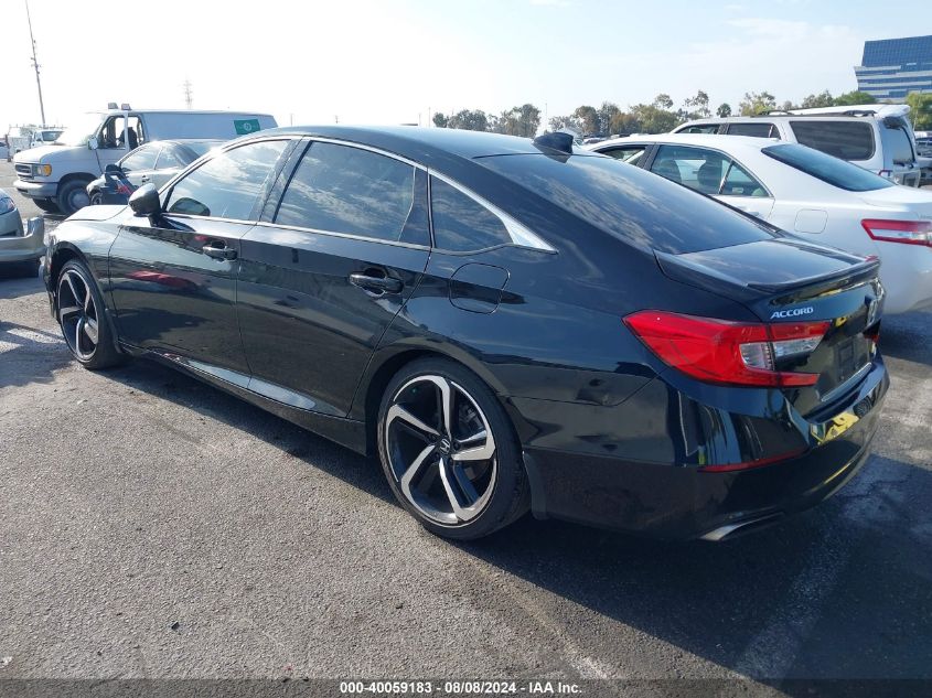 1HGCV1F32MA110166 2021 Honda Accord Sport